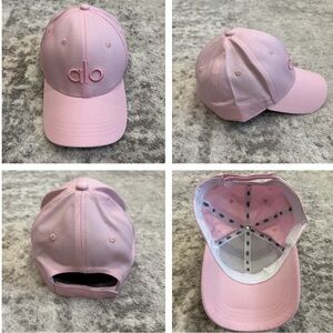 Alo Pink Baseball Cap